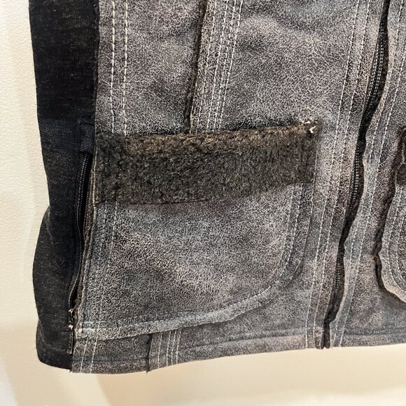 Kuhl Grey Dani Sherpa Vest Women's Size M Full Zip with Pockets - Picture 5 of 7